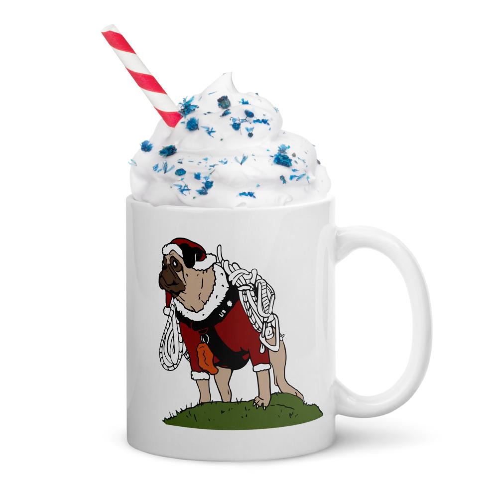 Vinny the Pug Christmas Mug #2