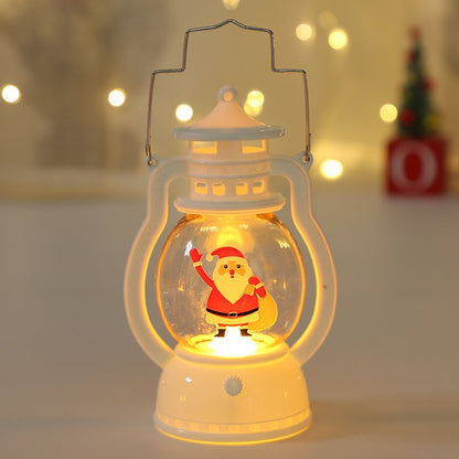 Christmas Portable Small Oil Lamp Led Light Christmas Decorations for Home Christmas Ornament Xmas Navidad Natal New Year 2023