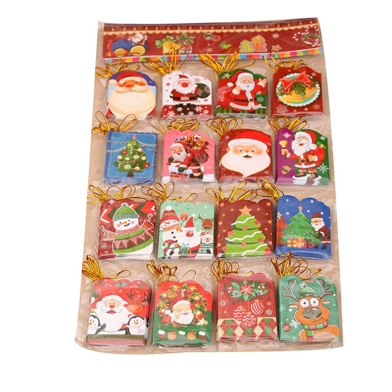 Christmas Greeting Card Christmas Tree Wishing Card Small Elevator Small Card Christmas Decoration Card Blessing Wish Card