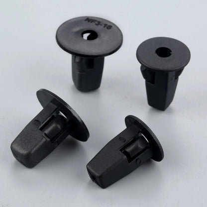 Yetaha 50 Pcs Car Fastener Clips Bumper Inner Fender Rivets Push Door Trim Cover Front Rear Wheel Clip for Toyota Honda Ford