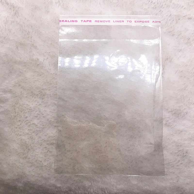 4x6-14x14cm Various Models Resealable Poly Bag Transparent Opp Plastic Bags Self Adhesive Seal Jewellery Making Bag..