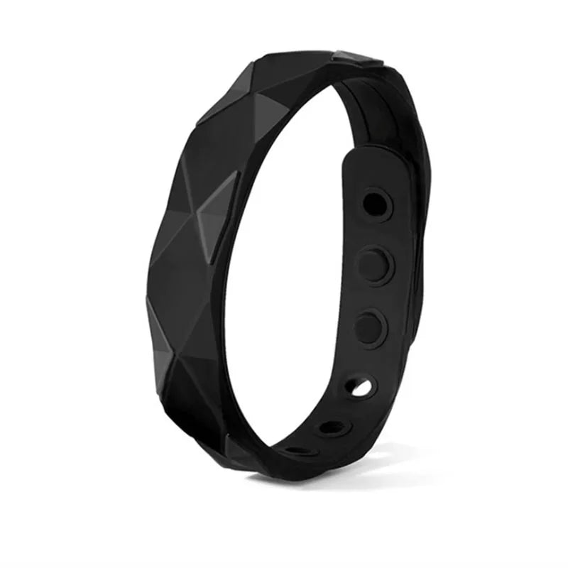 4 Colors Simple Environmental Protection Anion Silicone Bracelet Men  Women Fashion Basketball Sports Wristband Couple Bracelets