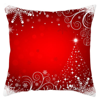 45x45cm Santa Claus Christmas Pillowcase Merry Christmas Decor for Home Christmas Ornament Xmas