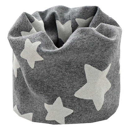 New Autumn Winter Girls Cotton Scarf Kids Scarf Bibs LIC Boys Girls Scarves Lovely Kids Collar Children Bufandas O Ring Scarf