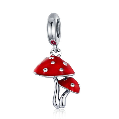 BISAER 925 Sterling Silver Blue Travel Suitcase Charm Pink Car Pendant Family House Home Beads Fit Women Bracelet DIY Jewelry