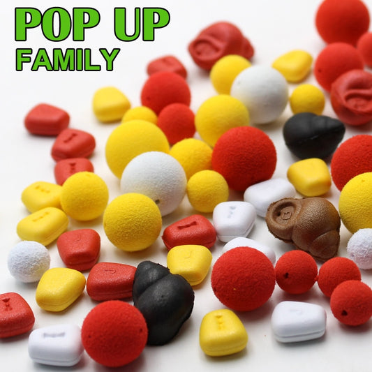 Carp Fishing Bait Pop Up Boilies Floating Corn Buoyancy Ball for Carp Rig Chod Zig Rig Method Feeder Fishing Tackle Accessories