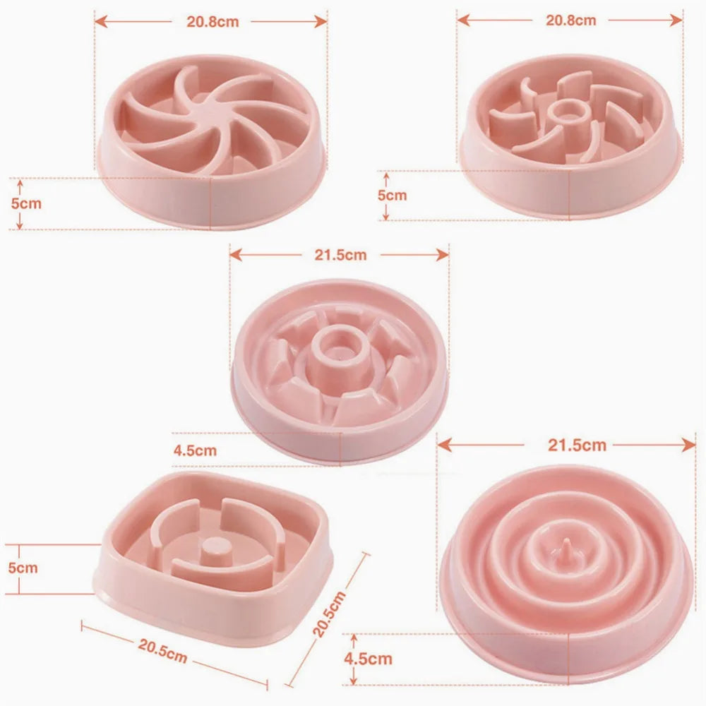Eat Slow Dog Bowl Slow Feeder Bath Pet Supplies Pet Accessories Dog Slow Feeder Bowl for Cat Pets Slow Feeder Dog Bowls