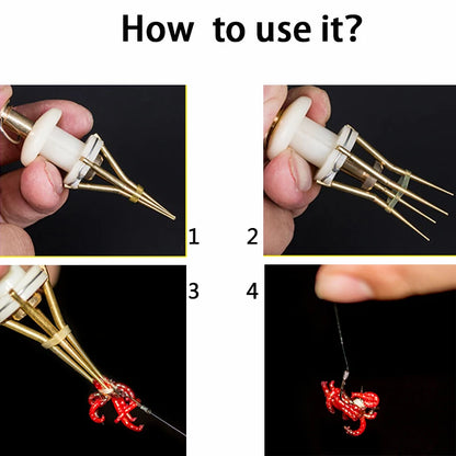 Earthworm Bloodworm Clip Bait Clip Earthworm Clip Fishing Tackle Fishing Tools Fishing Baits Box