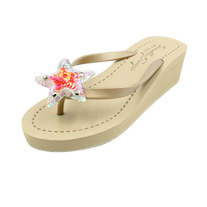 Hampton Pink- Women's Mid Wedge
