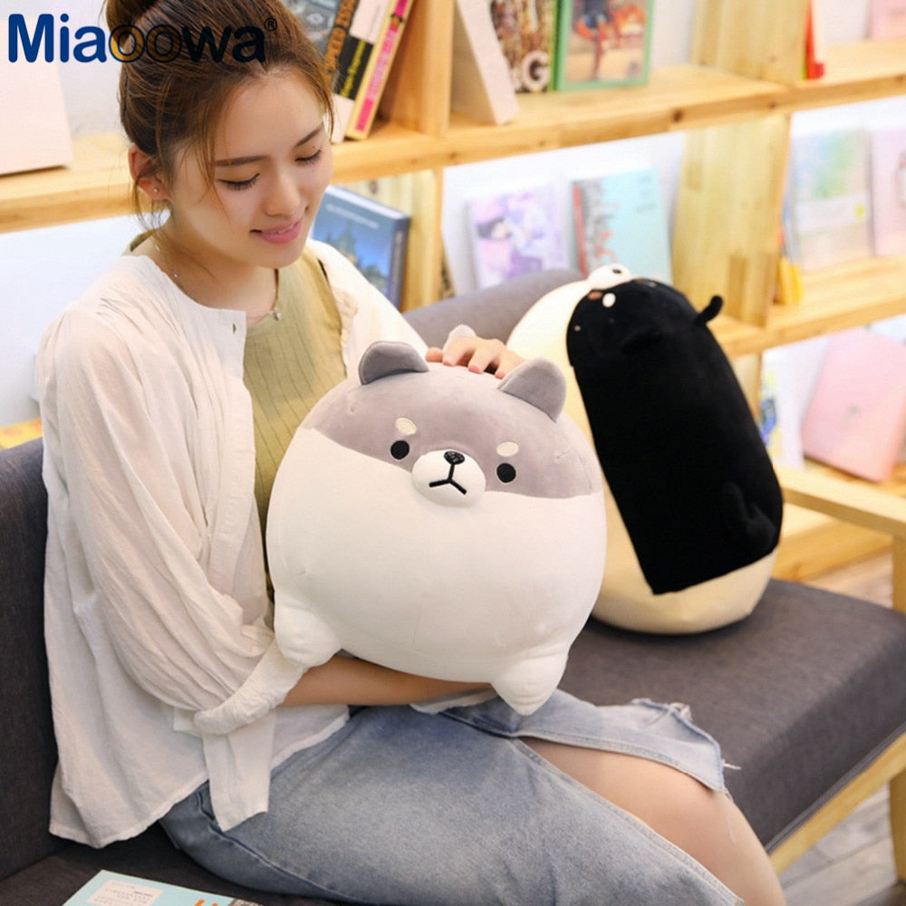 New 40/50cm Cute Shiba Inu Dog Plush Toy Stuffed Soft Animal Corgi Chai Pillow Christmas for Kids Kawaii Valentine Present