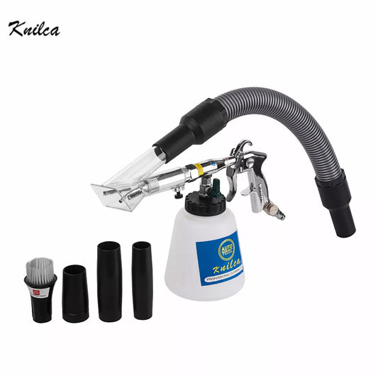 Knilca 2 in 1 Black/Preto Bearing Tornador Cleaning Gun , High Pressure Car Washer Tornador Foam Gun,car Tornado Vacuum Cleaner