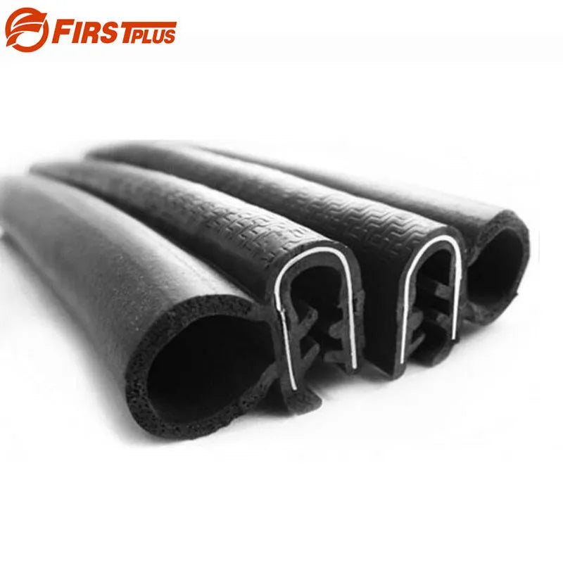 Automotive Car Front Rear Door Frame Trunk Rubber Seal Trim Strips Doors Edge Guard Buffers