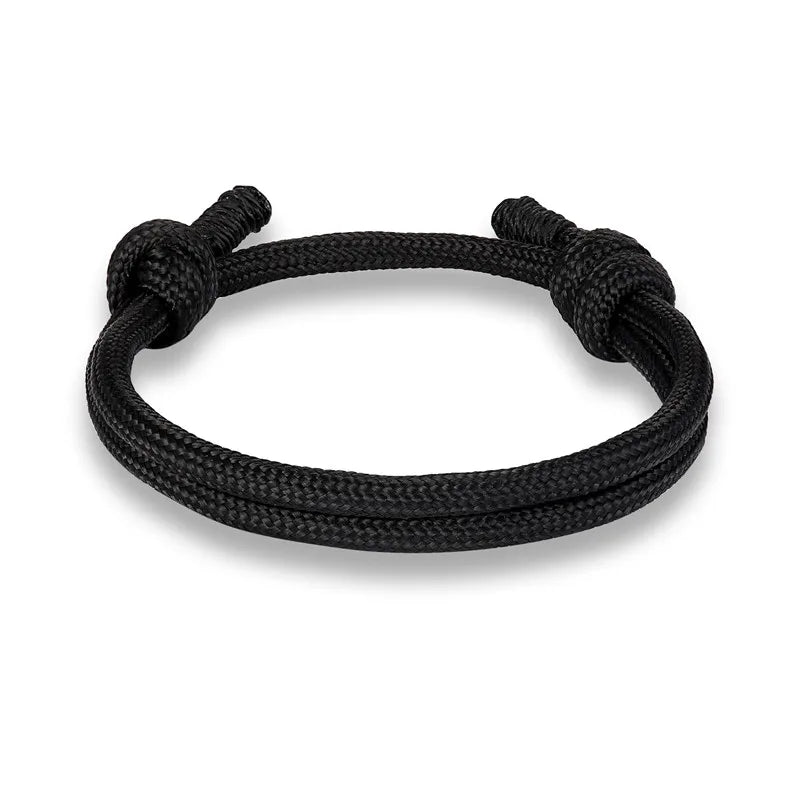 MKENDN New Arrival High Quality Braided Rope Multi-Layer Survival Bracelets Men Trendy Simple Coloful Male Braid Anklets Women