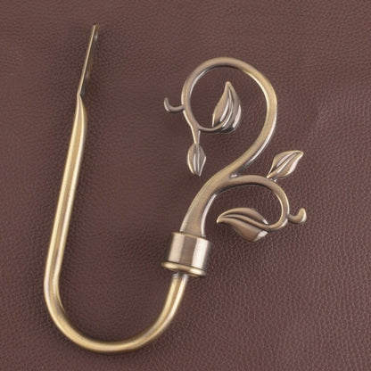 2pcs/Set Curtain Tieback Holder Hooks Tie Backs Bedroom Living Room Curtain Decoration Accessories Holdback Metal Curtain Hook