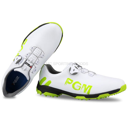 PGM Golf Shoes Men's Shoes Sports Waterproof Anti Slip for Golfer New Patented Rotate Buckle Shoelace Multi Colors Soft Shoe