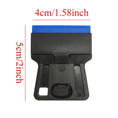 CNGZSY Auto Sticker Label Glue Scraper Plastic Razor Blades Glass Window Clean Spatula Car Vinyl Wrap Film Squeegee E14B