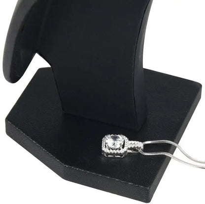 Model Bust Show Exhibitor 6 Options Black Velvet Jewelry Display Necklace Pendants Mannequin Jewelry Stand Organizer