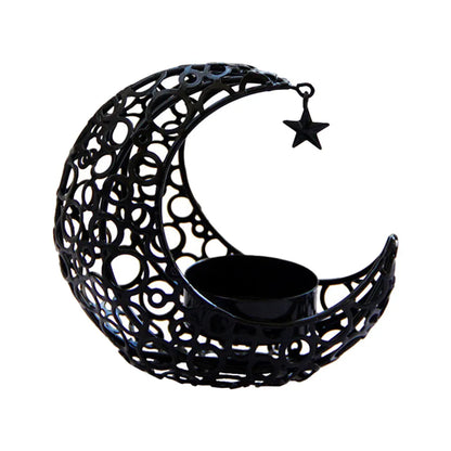 Eid Mubarak Candle Holder 2023 Ramadan Kareem Banner Ramadan Decoration for Home Islamic Muslim Party Decor Eid Al Adha
