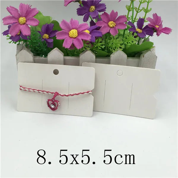 100pcs Multi-Style Hair Clip Cards Hair Accessories Jewelry Display Card Fashion Hair Clip Packaging Vintage Classic Card