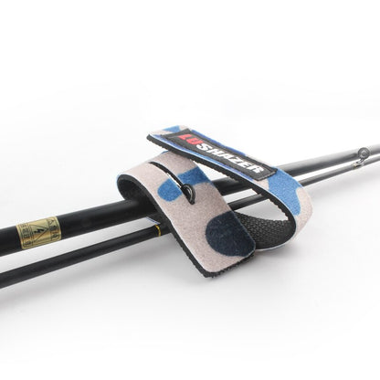 2pcs/Lot LUSHAZER Fishing Rod Tie Magic Fishing Tool Cable Tie Rod Strap Belt Tie Rod Fishing Accessories Suspenders