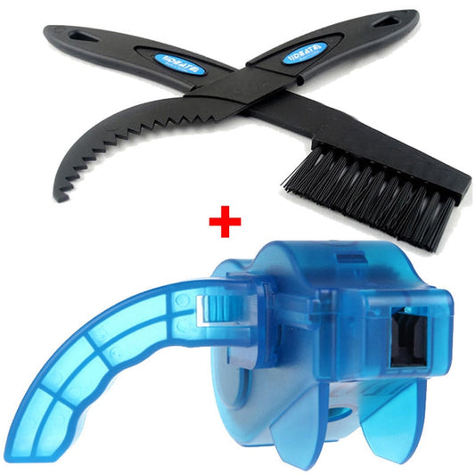 Bicycle Chain Cleaner Scrubber Brushes Mountain Bike Wash Tool Set Cycling Cleaning Kit Bicycle Repair Tools Bicycle Accessories