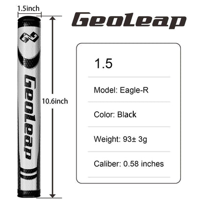 Geoleap Round Putter Golf Grips PU Material Soft Feeling 3.0, 5.0 Two Sizes and Four Colors to Choose