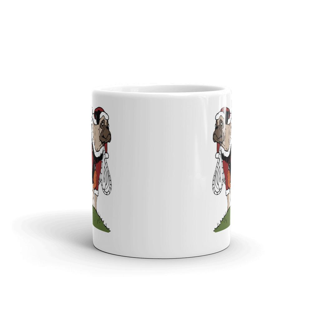 Vinny the Pug Christmas Mug #2
