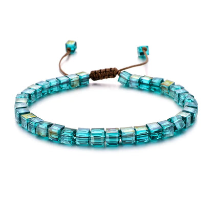ZMZY Woman Bracelet Wristband Glass Crystal Bracelets Jewelry Accessories Handmade Wristlet Trinket