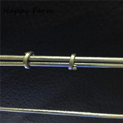 600pcs/Box M Nail Cages Installed Chicken Duck Bird Dog Cage Clamp 2.0 Quail Tied Dove Cage Clamp Rabbit Staples