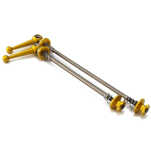 Ultra-Light 48g/Pair Titanium Ti Axis Skewers QR MTB Road Bike Bicycle Quick Release Front 100 Rear 130/135mm Wheel Hub Skewers