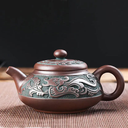 Yixing Raw Ore Household Teapot Handmade Large Capacity Tea Making Device Cerami
