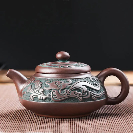Yixing Raw Ore Household Teapot Handmade Large Capacity Tea Making Device Cerami
