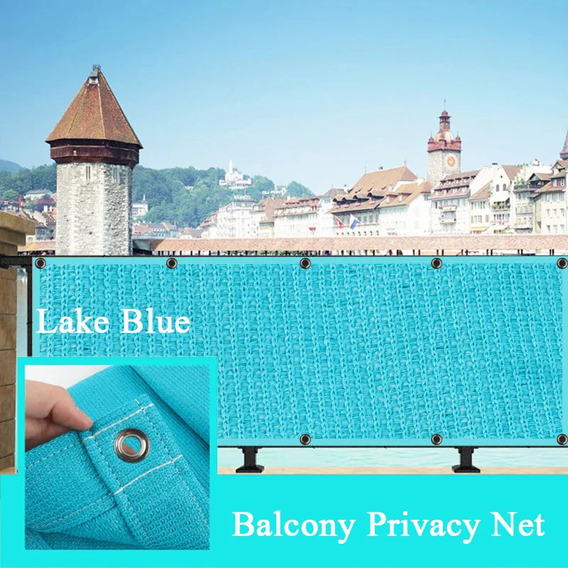 Wide 0.9m 3ft HDPE Anti-Uv Sun Shade Net Garden Plants Cover Shade Sails Enclosure Nets Balcony Terrace Fence Safety Privacy Net