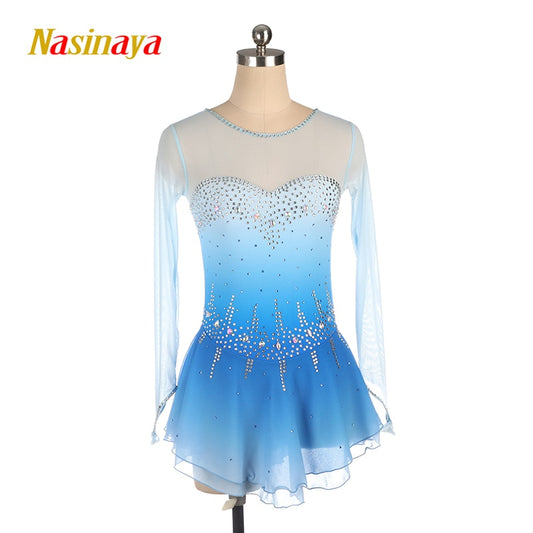 Custom Girls One Piece Sleeveless Shiny Sequins Gymnastics Ballet Leotards