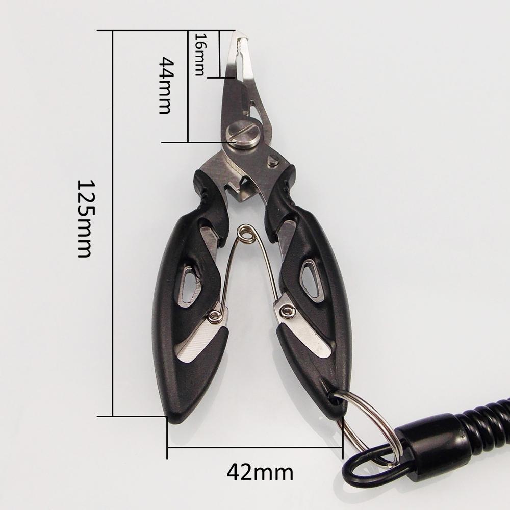 KESFISHING Fishing Multifunctional Plier Camping Secure Pliers Clip Lip Grips Fishing Accessories Shipping
