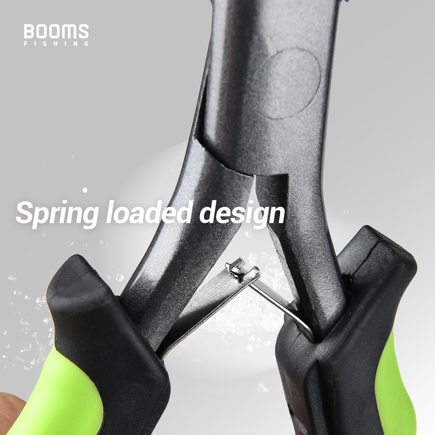 Booms Fishing F03 Fisherman's Fishing Pliers 23cm Long Nose Hook Remover Tools Stainless Steel Line Cutter Scissors
