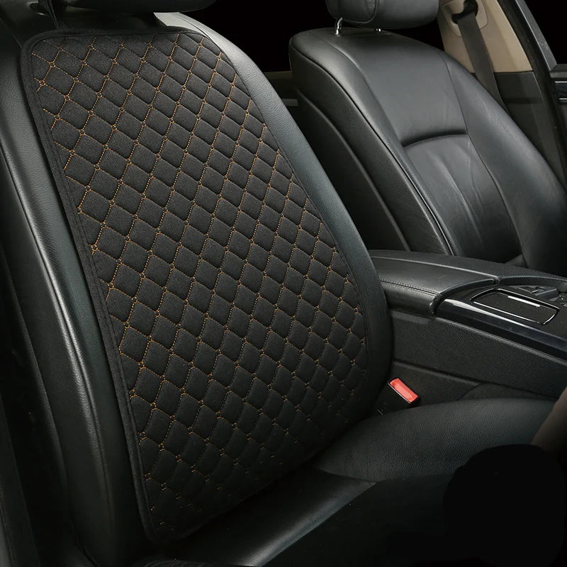 Big Size Linen Flax Car Seat Cover Protector Front Seat Backrest Cushion Pad Mat Auto Front Interior Styling Truck SUV or Van