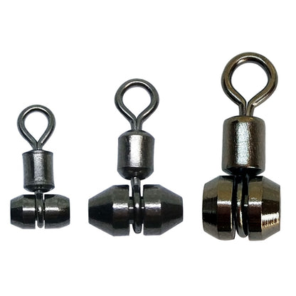 10/20-Pieces New Fishing Swivels 3-Way Swivel S/M/L/Xl Stainless Steel Fishing Connector Swivel Hook for Feeder Carp Fishing