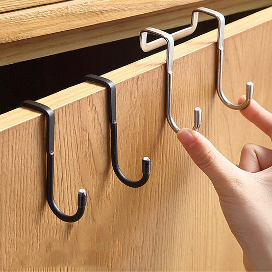 304 Stainless Steel Hook Punching Double  S-Shape Hook Kitchen Bathroom Cab