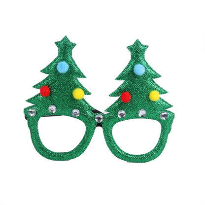 Christmas Decorations 2024 Christmas Glasses Frame Kids Santa Snowman Glasses Christmas Xmas Decor 2024 New Year Noel