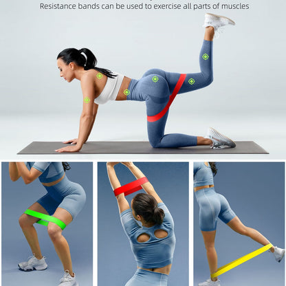 Ride Force Gym Fitness Gum Resistance Bands for Yoga Stretch Pull Up Assist Rubber Crossfit Exercise Training Workout Equipment