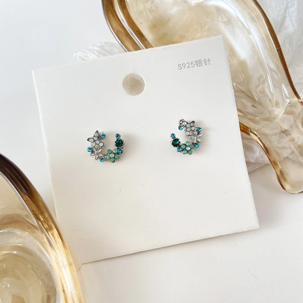 17KM New Vintage Earrings 2022 Geometric Shell Earrings for Women Girl BOHO Resin Drop Earrings Brincos Fashion Tortoise Jewelry