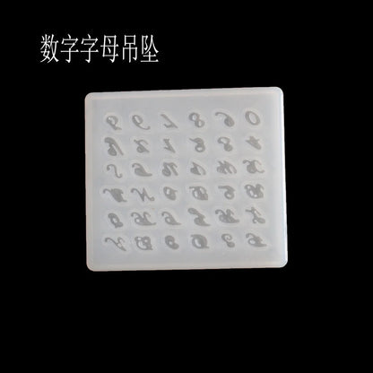 1PC Transparent Manual Three Cubic Resin Molds Pendant DIY Silicone Mold Dried Flower Jewelry Tools Accessories