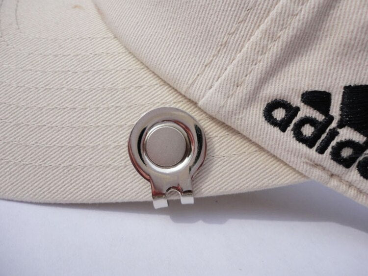 1 Pcs Golf Cap Clip Magnetic Alloy Professional Hat Clip Accessories Hold Golf Mark Drop Ship