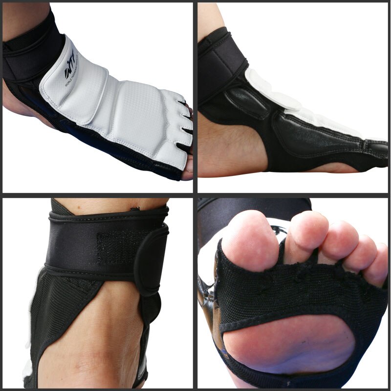 Full Set of Kung Fu Sport Taekwondo Gloves Foot Ankle Protector Support Wushu
