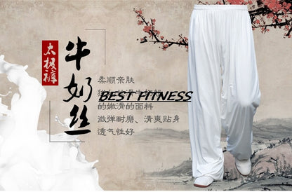 MICRO FIBER Tai Chi Pants  Lantern Pants  Tai Chi Clothing for Men and Women