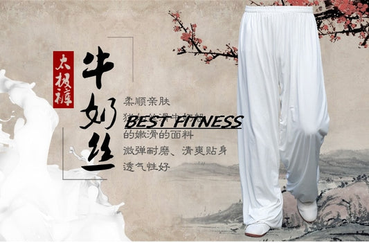 MICRO FIBER Tai Chi Pants  Lantern Pants  Tai Chi Clothing for Men and Women