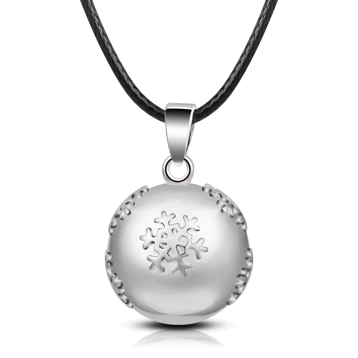 Eudora Harmony Ball Pendant Necklace Pregnancy Chime Ball Mexcian Bola Pendants Wishing Balls Fine Jewelry for Women