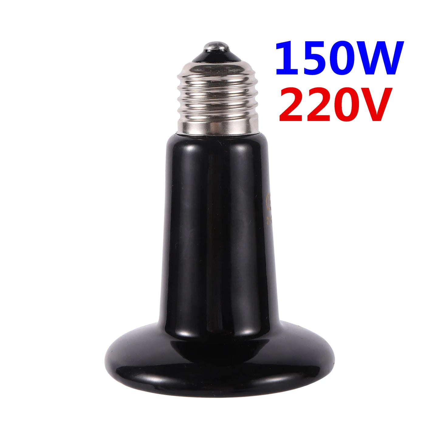 Pet Reptile Far Infrared Ceramic Heating Lamp 110v/220v Heat Emitter Light Bulb 25W 50W 75W 100W 150W 200W Animal Hatch Heating