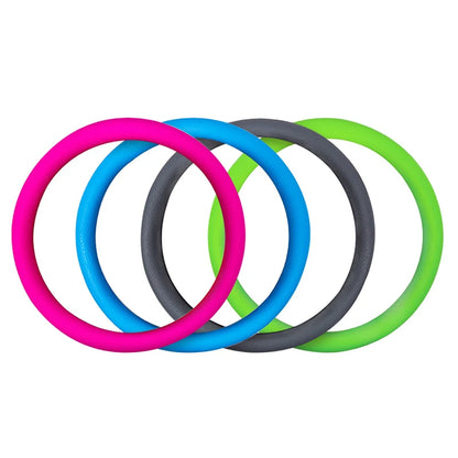 Car Styling Silicone Steering Wheel Glove Cover Automobiles Steering Wheel Hubs Accessories for Honda Toyota BMW LADA KIA Etc.